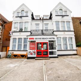 Devine Beach Hotel, Westcliff Southend-On-Sea，位于滨海绍森德的酒店