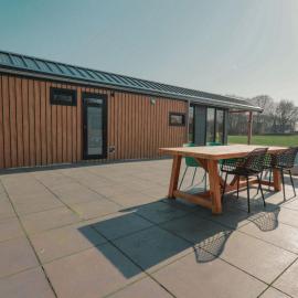Nieuwe Luxe Lodge met Weidezicht - bij Nationaal park Drents-Friese Wold