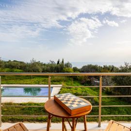 Villa Eleni - Private Pool Bliss near Kardamili，位于Proástion的酒店