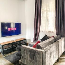 New Classic One Bedroom Courtyard Lekki 1，位于Ilado的酒店