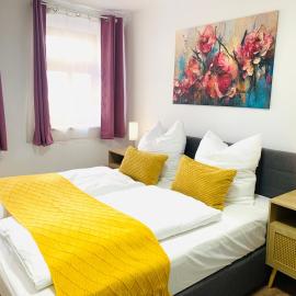 Am Schloss Wolkenstein, 75m2, 2BR, Babybett，位于沃尔肯施泰因的酒店