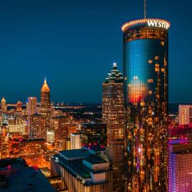 The Westin Peachtree Plaza, Atlanta,位于亚特兰大的酒店