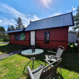 Camp Caroli Wooden Cabins，位于尤卡斯耶尔维的酒店
