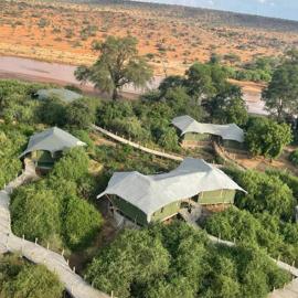 Samburu Elephant Lodge - Inside Samburu National Reserve，位于Buffalo Springs  National Reserve的酒店