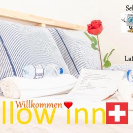 YELLOW INN- Simple Rooms and Easy Parking direkt bei der OLMA nahe HSG und Spital，位于圣加仑的酒店