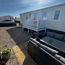 163 Holiday Resort Unity Brean sands Pet friendly，位于Berrow的酒店