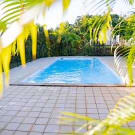 Aimeelie - spacieux T3 avec piscine, terrasse, idéal famille, calme et lumineux，位于拉芒坦的酒店