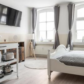 SchaeBu! 1 Apartment Die Ostsee am Altmarkt，位于科特布斯的酒店