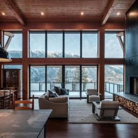 Luxe Modern Timberframe - Iconic Panorama Views with AC
