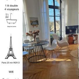 L'ile Des Prevots，位于Crosne的酒店