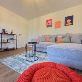 Design 3-Zimmer-Apartments I Europapark I Boxspring I Parkplatz，位于基彭海姆的酒店