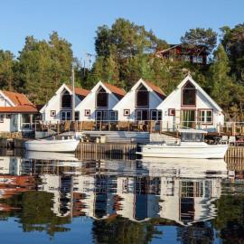 Eastside Cottages，位于Bømlo的酒店