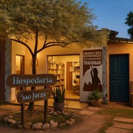 Hospedaria São Jorge - Galeria Arte Chapada Veadeiros,位于圣若热岛的酒店