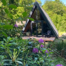 A-huis in het bos van Drenthe，位于诺格的酒店