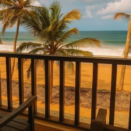 Hôtel Restaurant Lounge Madiana Plage,位于大巴萨姆的酒店