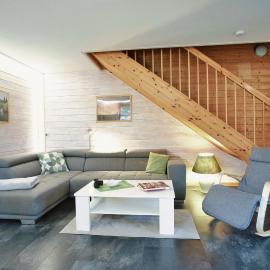 Modernes Ferienhaus mit Kamin & Garten in ruhiger Lage，位于哈瑟尔费尔德的酒店