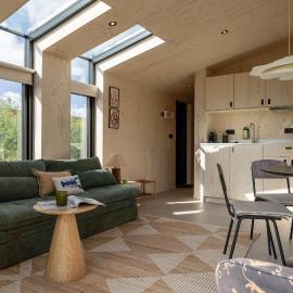 Hello Zeeland - Tiny House Zeeuwse Liefde 4，位于韦斯特卡佩勒的酒店