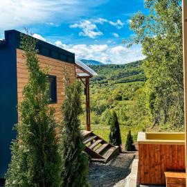 Elysian Fields - Amber Tiny House，位于Sadu的酒店