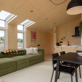 Hello Zeeland - Tiny House Zeeuwse Liefde 16，位于韦斯特卡佩勒的酒店
