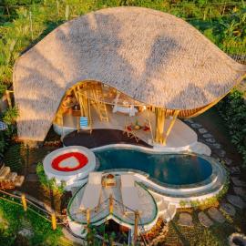 Angel Bali Suites, Private Nature Bamboo Villa