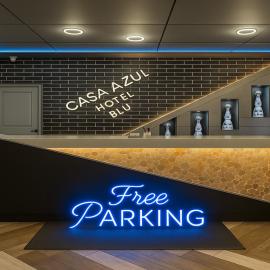Casa Azul Hotel Blu-UBS Arena,位于皇后区的酒店