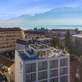 Nonanteneuf appart hōtel Vevey - contactless check-in，位于沃韦的酒店