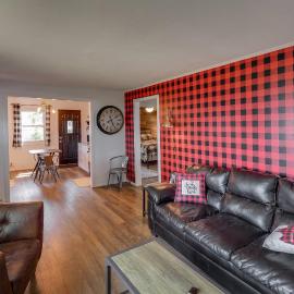 Lakeside Mille Lacs Cabin，位于Garrison的酒店