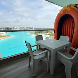 Vista a Laguna de Kristal + Bote inflable，位于Los Arrayanes的酒店