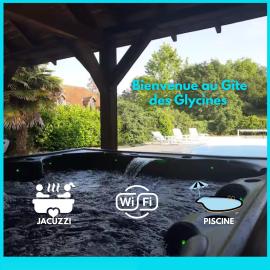 Gite 06-Les Glycines avec piscine & jacuzzi-5 pers，位于马尔泰勒的酒店