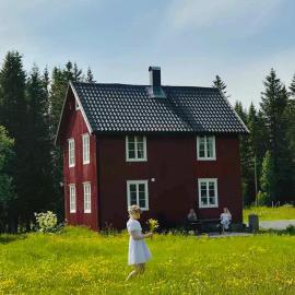 Idyllisk Småbruk，位于Landsem的酒店