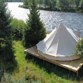 River Glamping - Jordet, Trysil - med fiskerett，位于特吕西尔的酒店