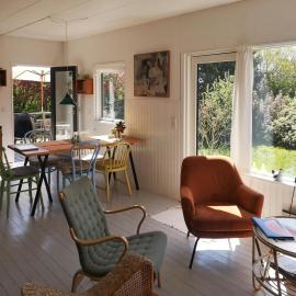 A Colorful, Cozy Atmosphere At Vejby Strand