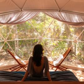Jungle Glamping K'u' Kuk，位于Chemuyil的酒店