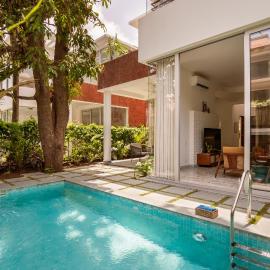 La Donaira by The Blue Kite - 2 & 3 BHK Villas with Private Pool Garden & Kitchen 10 mins to Vagator & Morjim Beach