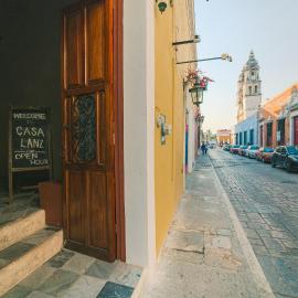 Hotel Boutique Casa Lanz XVII，位于坎佩切的酒店