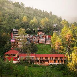 Hotel Boutique y Cabañas Alto de la Sierra，位于San Mateo Río Hondo的酒店