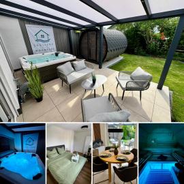 Wellness Lodge, Sauna, Whirlpool nahe dem Möhnesee，位于默讷塞的酒店