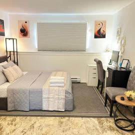 Kenneths Cozy Retreat - Saint John NB - 1BR - Wi-Fi - 4mins to Regional Hospital and UNB，位于圣约翰的酒店
