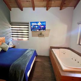 Mazamitla - Cabaña Opalo con jacuzzi