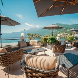 Hotel la Meridiana, Lake & SPA,位于阿斯科纳的酒店