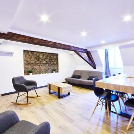 TH 202 Charmant 4 pièces en duplex au 2ème étage pour 7 personnes
