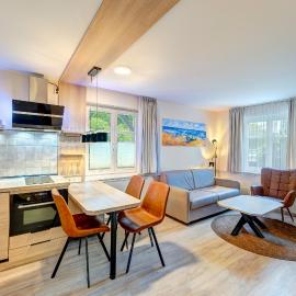 Dünenhaus Ückeritz UnserUsedomDe FeWo ca40qm direkt am Strand 5I2，位于于克里茨的酒店