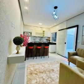 INCRIVEL FLAT 3 MINUTOS do CENTRO COM CHURRASQUEIRA E AR CONDICIONADO，位于福莫萨的酒店