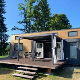 Tiny House Mountain View perfekt für Ruhesuchende，位于Köttmannsdorf的酒店