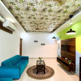 2bhk Sparkling Apartment with POOL