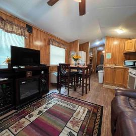 Waterfall Rush Tiny Home on River