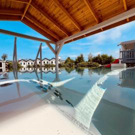 Biale Domki Paula Rewal - Domki z klimatyzacja, w obiekcie Jacuzzi i darmowe Wifi!，位于里沃的酒店