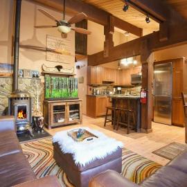 North Lake Tahoe Alpine Retreat 5 Min to Skiing，位于阿尔卑斯山草甸的酒店