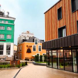 De Brauhotel - Hôtel de la Brasserie Nationale，位于巴斯克卡拉奇的酒店