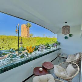 Cozy Stay with Hassan Tower View,位于拉巴特的酒店